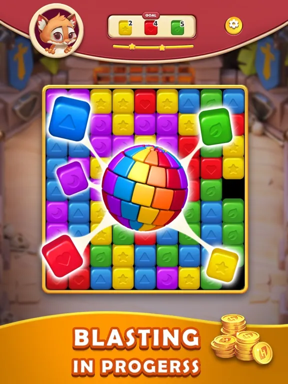 Captures d'écran de Cube Blast: Clear Up Joy Fast iPad 