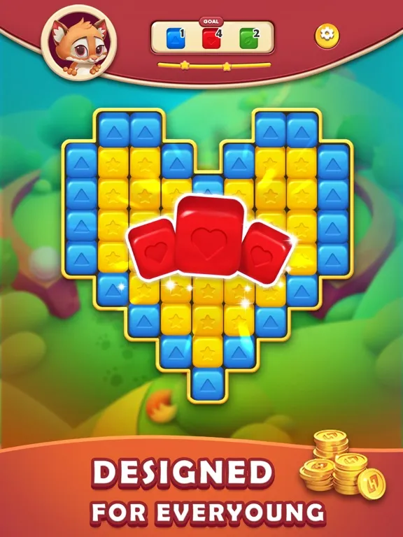 Captures d'écran de Cube Blast: Clear Up Joy Fast iPad 