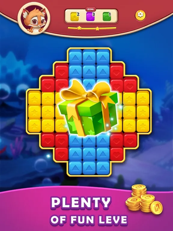 Captures d'écran de Cube Blast: Clear Up Joy Fast iPad 