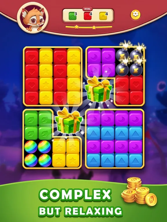 Captures d'écran de Cube Blast: Clear Up Joy Fast iPad 