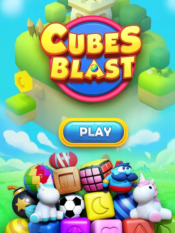 Captures d'écran de Cube Blast: Clear Up Joy Fast iPad 