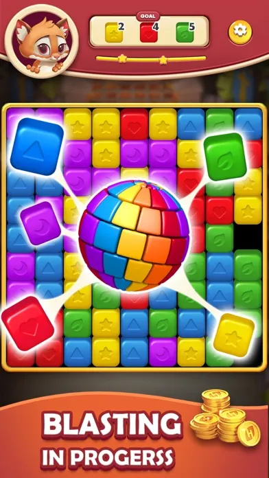 Captures d'écran de Cube Blast: Clear Up Joy Fast