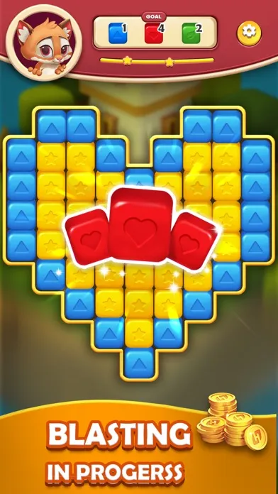 Captures d'écran de Cube Blast: Clear Up Joy Fast