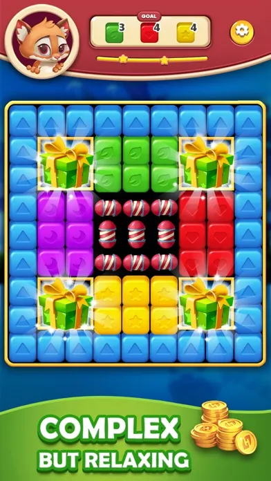 Captures d'écran de Cube Blast: Clear Up Joy Fast