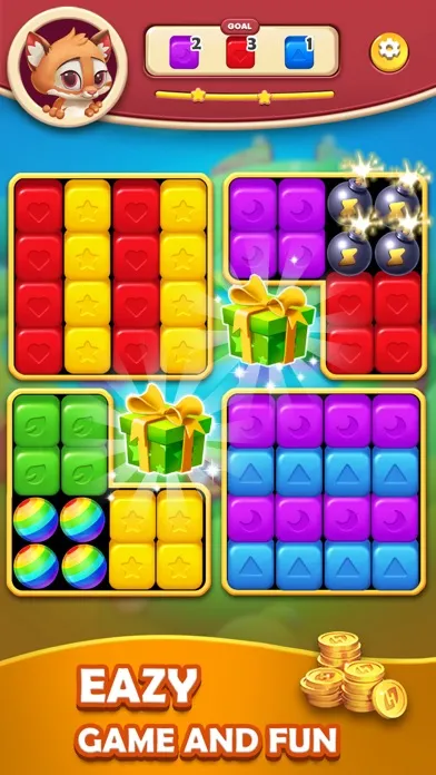 Captures d'écran de Cube Blast: Clear Up Joy Fast
