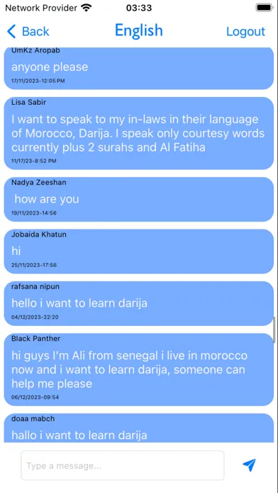 ภาพหน้าจอของ Being Moroccan ( Darija )