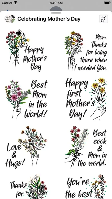 Celebrating Mother's Day Ekran Görüntüleri