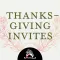 Thanksgiving Invitations