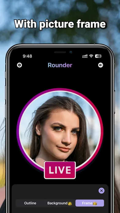 Capturas de pantalla de Rounder Camera - Circle photo