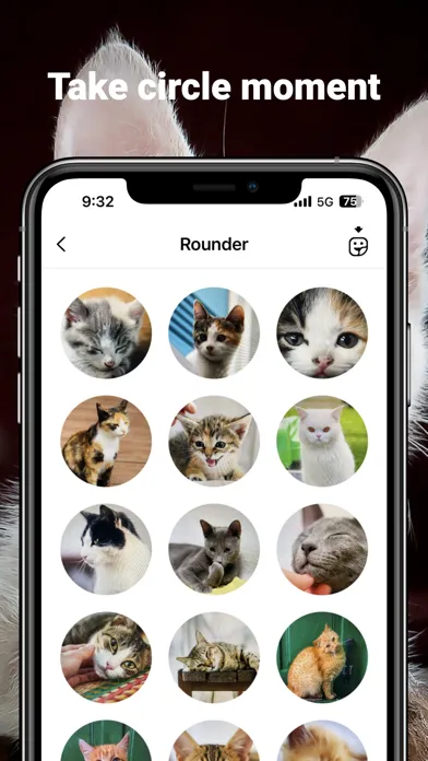 Capturas de pantalla de Rounder Camera - Circle photo
