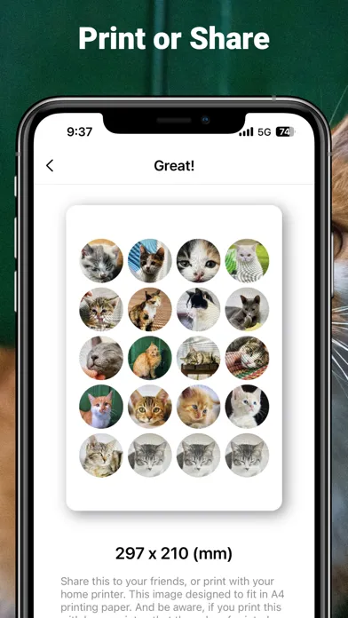 Capturas de pantalla de Rounder Camera - Circle photo