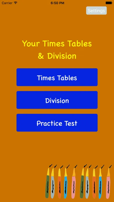 Your Times Tables & Division Ekran Görüntüleri