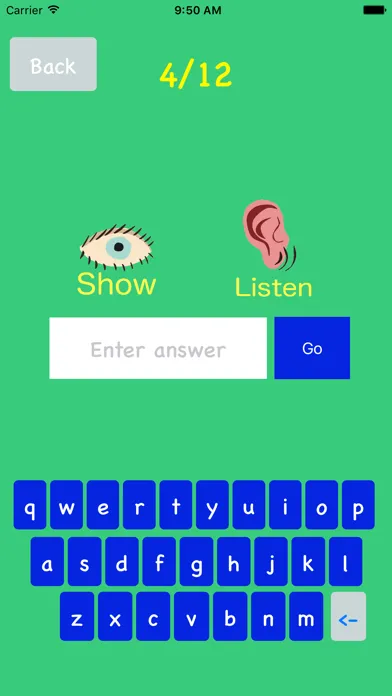 Ảnh chụp màn hình của Your Spelling Grade 1/2
