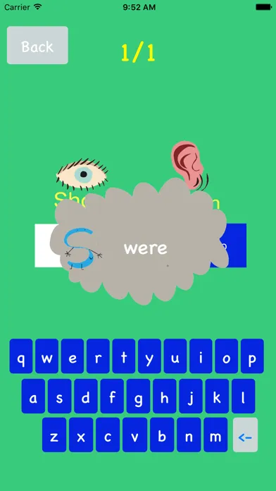 Ảnh chụp màn hình của Your Spelling Grade 1/2