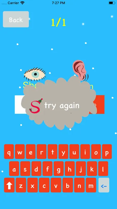 Tangkapan layar Your Christmas Spelling Test