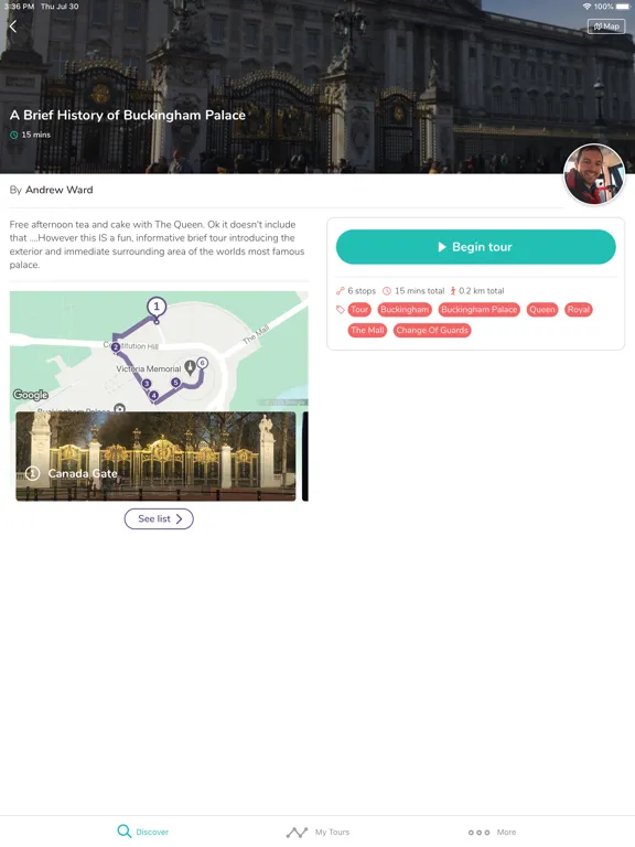Скриншоты Virtual Visits iPad 
