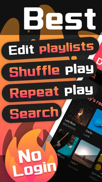 Music Widget - Music player應用截圖