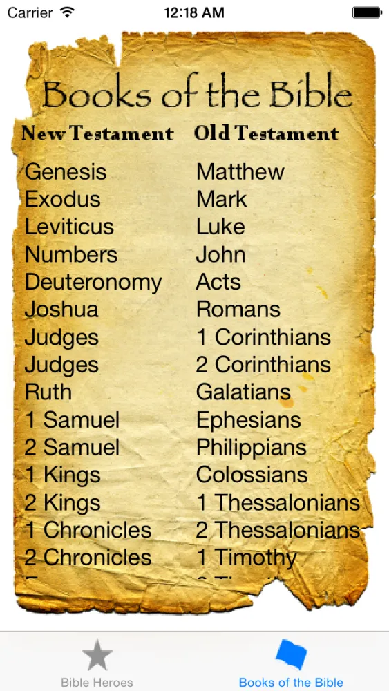 Bible Heroes Screenshots