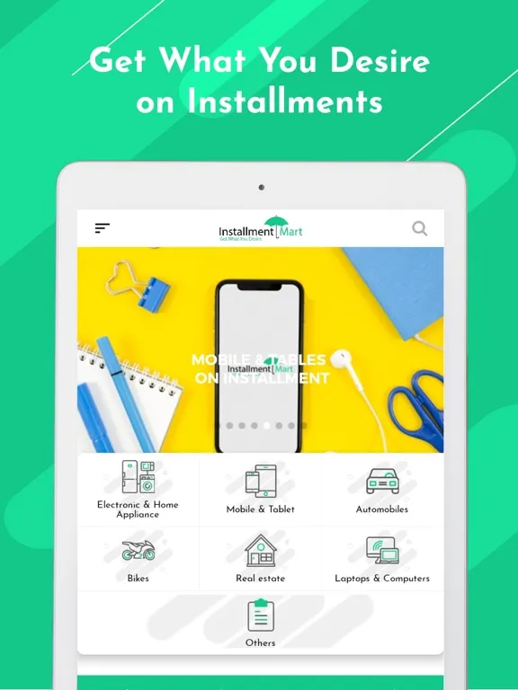 ภาพหน้าจอของ Installment Mart iPad 
