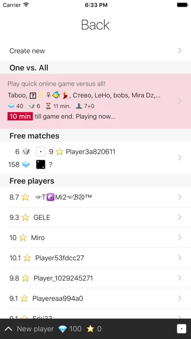 Yamb Screenshots