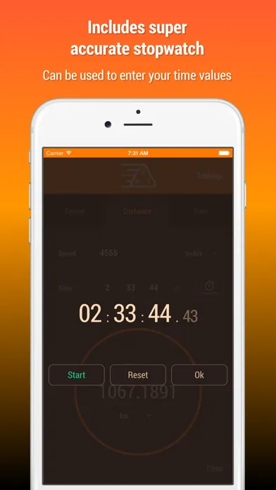 Speed Distance Time Calculator Screenshots