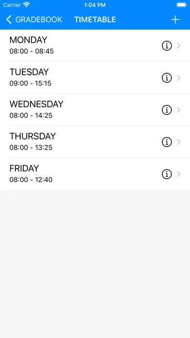 صور Gradebook - Dzienniczek