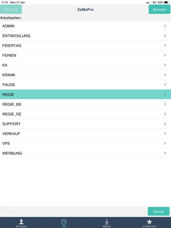 ZeMoPro iPad  স্ক্রিনশট