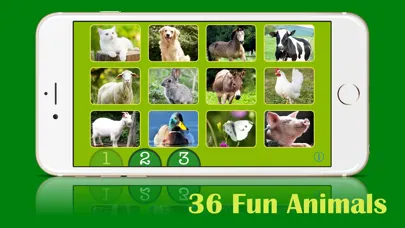 Capturas de tela do ASL Animals - Lite