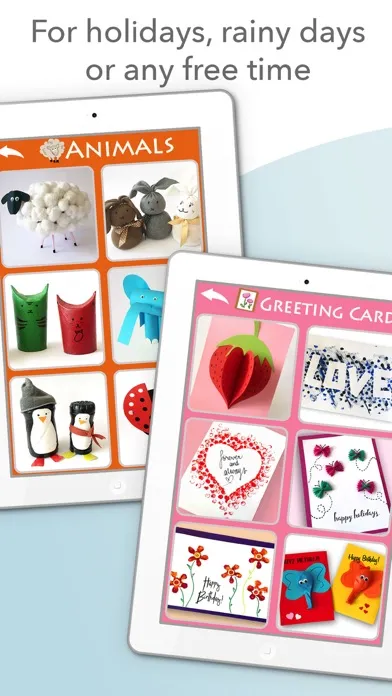 Captures d'écran de DIY Kids Crafts