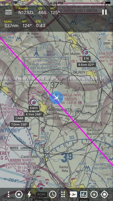 ZuluLog Pilot Logbook and EFB Ekran Görüntüleri