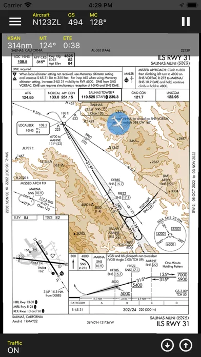 ZuluLog Pilot Logbook and EFB Ekran Görüntüleri