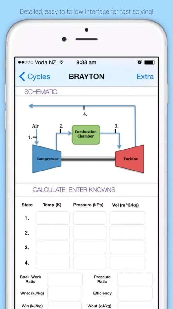 Thermodynamic Cycles Screenshots