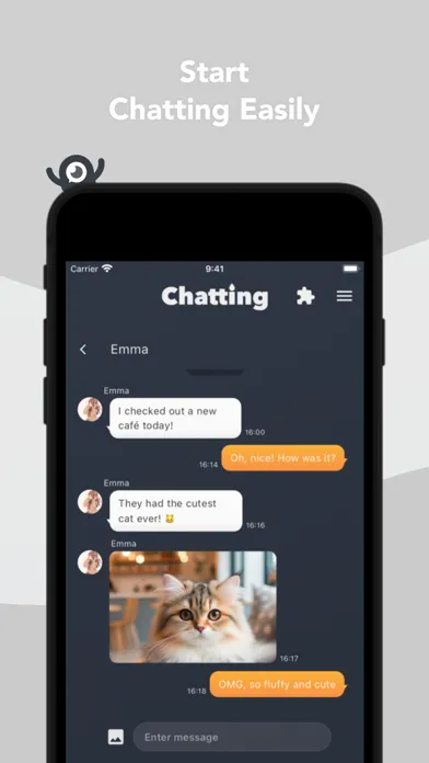Tangkapan layar Chatting - Find New Friends