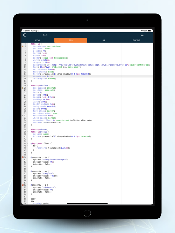 صور A1 HTML Editor iPad 