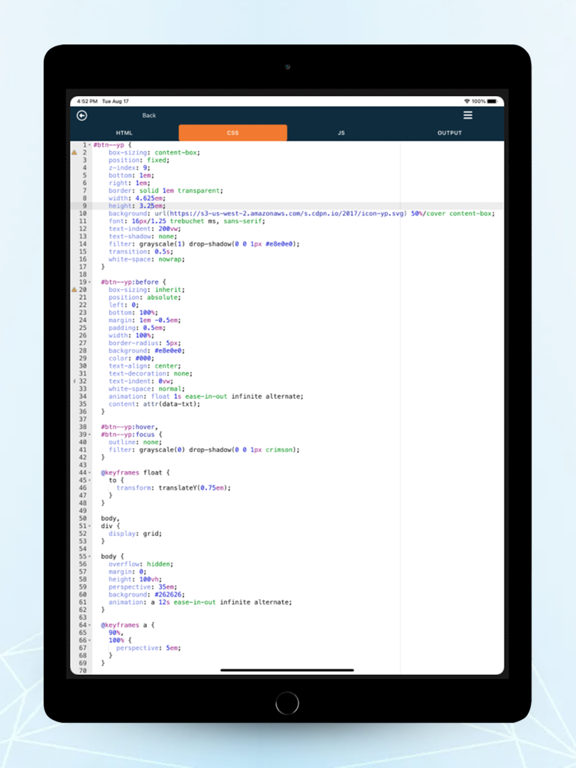 صور A1 HTML Editor iPad 