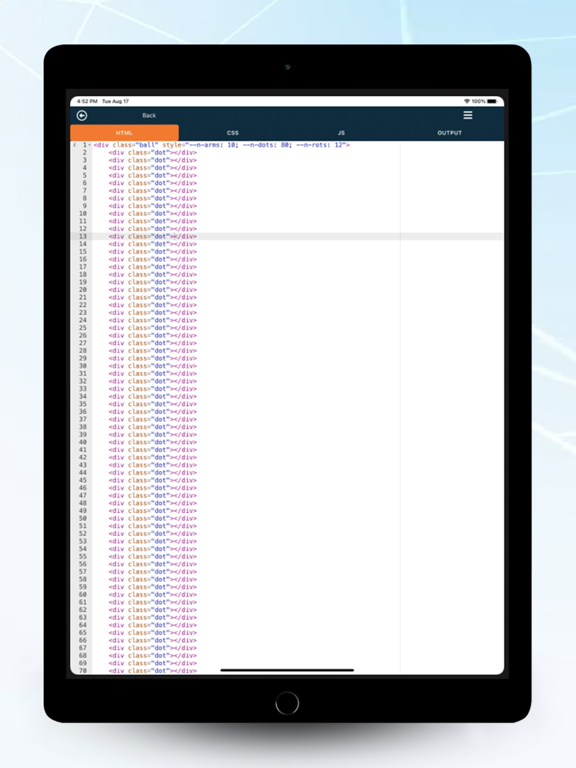 صور A1 HTML Editor iPad 