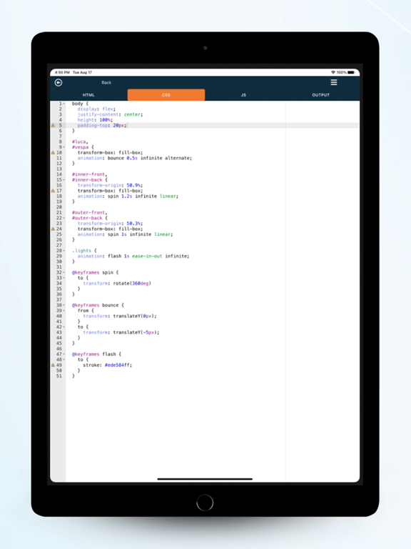صور A1 HTML Editor iPad 
