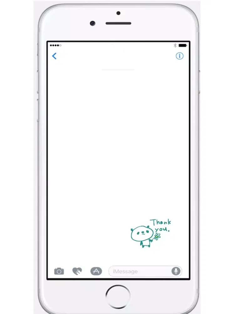 Color Cute Panda Stickers!! iPad 应用截图