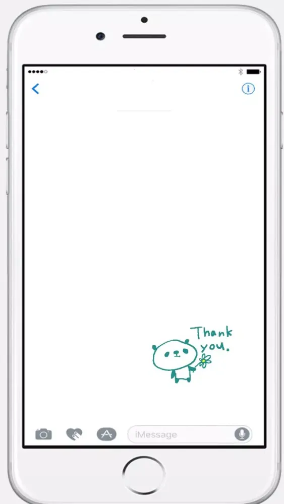 Color Cute Panda Stickers!!应用截图