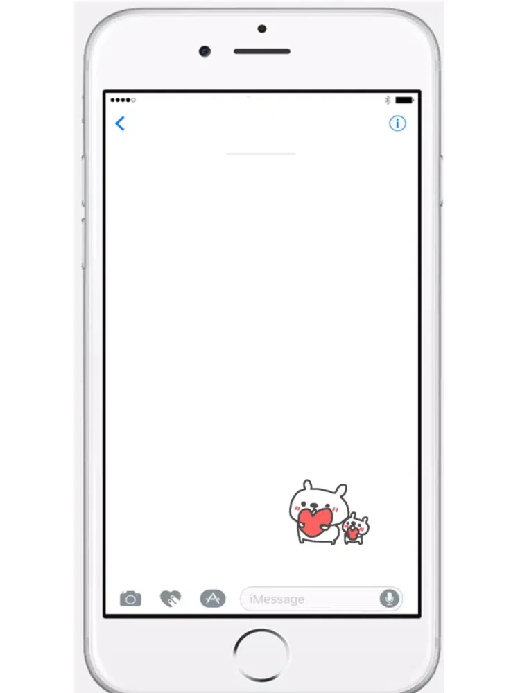 Ảnh chụp màn hình của Love Love Bear Stickers!! iPad 