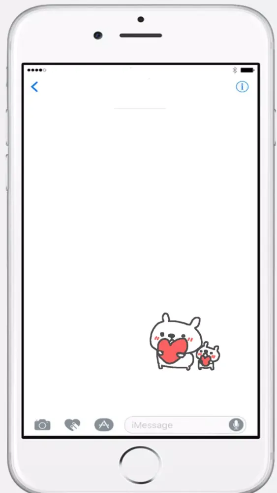 Ảnh chụp màn hình của Love Love Bear Stickers!!