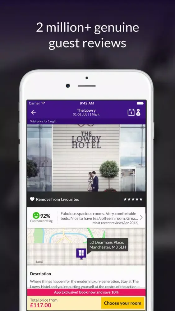 LateRooms - Last minute hotels স্ক্রিনশট