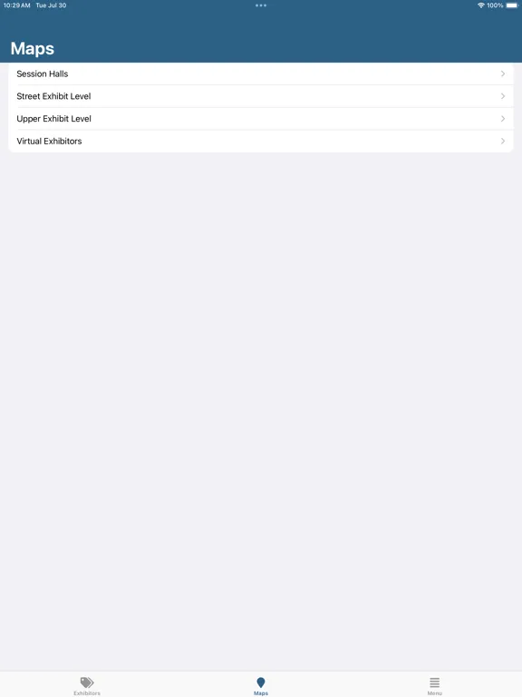 APA National Conference iPad 应用截图