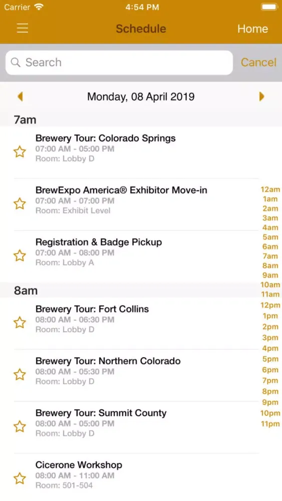 Craft Brewers Conference 2019 Screenshots
