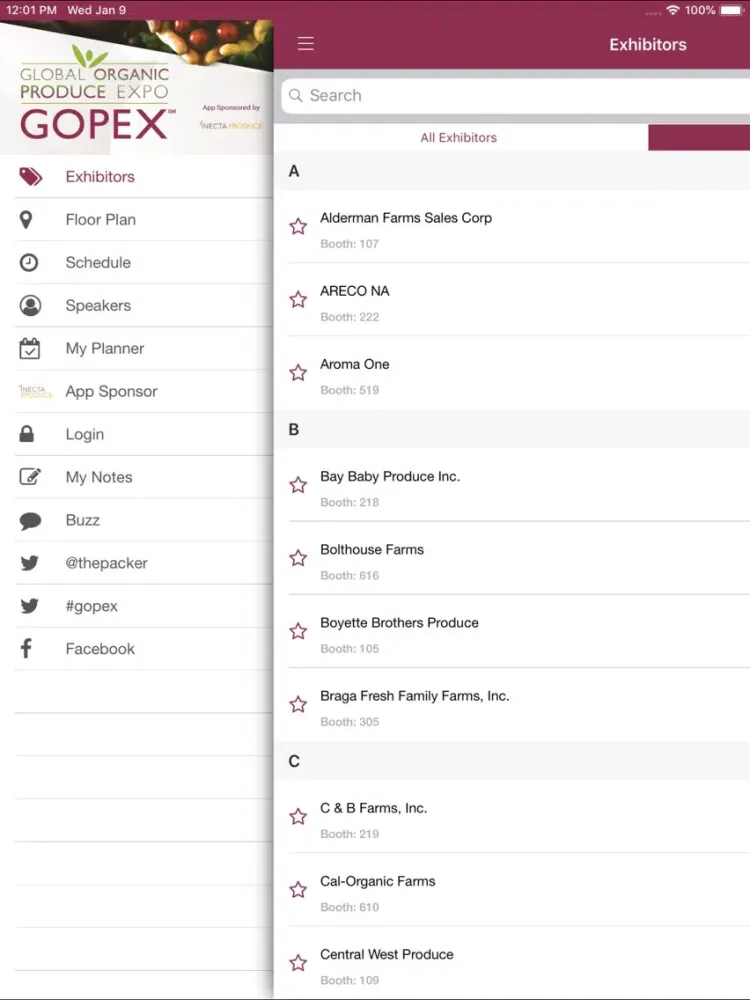 GOPEX 2019 iPad স্ক্রিনশট