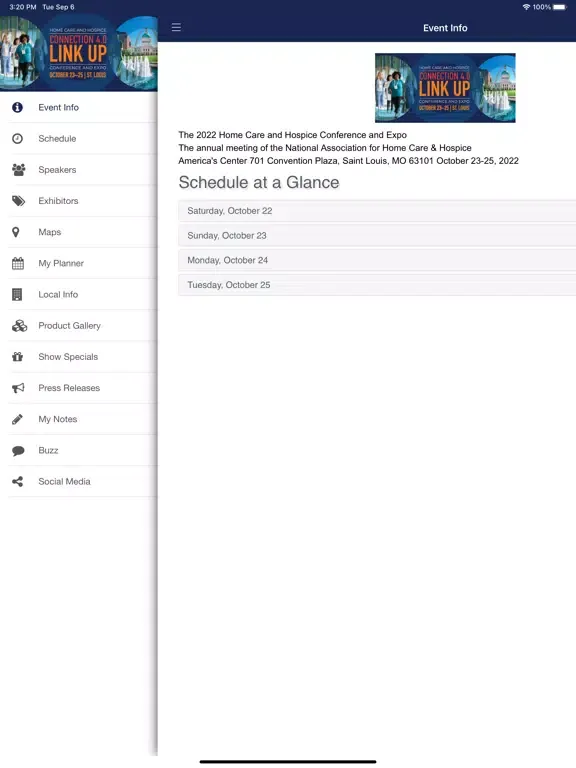 2022 NAHC Conference iPad 应用截图