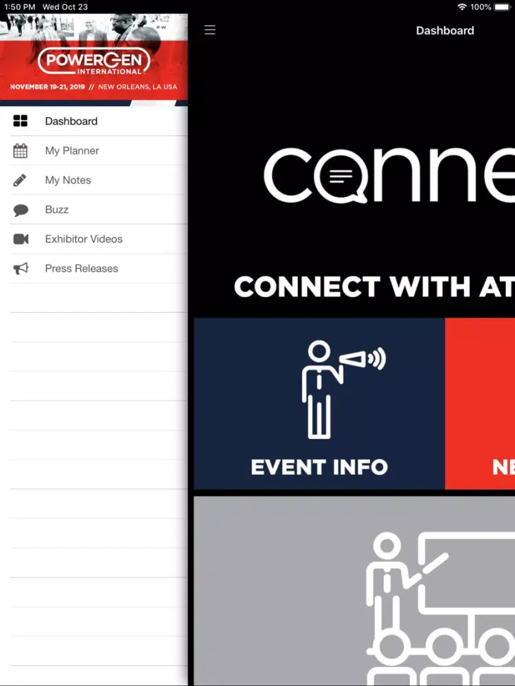 POWERGEN International 2019 iPad  Screenshots