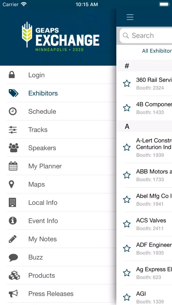 GEAPS Exchange 2020应用截图