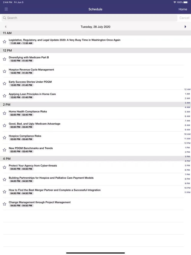 2020 Financial Management Conf iPad 應用截圖