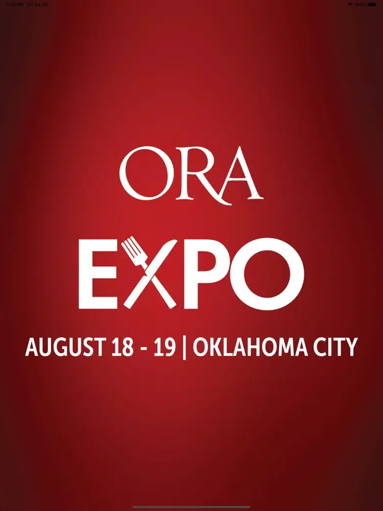 Zrzuty ekranu ORA Expo iPad 